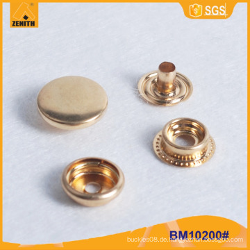 4 Teil Ring Metall Snap Button BM10200 # Qualität Wahl